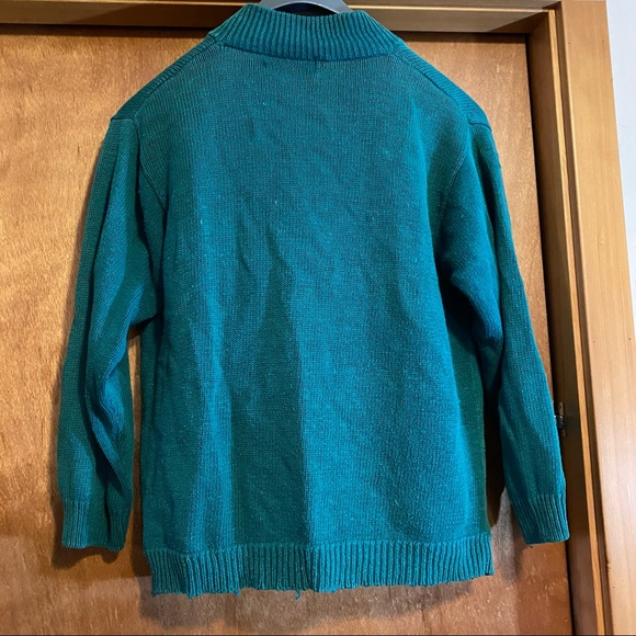 Bravo! Vintage Mega Button Distressed Sweater Size Large - Picture 6 of 7